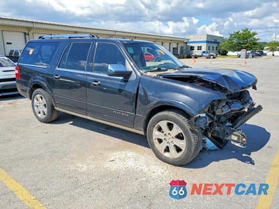Czwarte zdjęcie samochodu z boku: 2015 FORD EXPEDITION EL PLATINUM VIN:1FMJK1MT2FEF39252 - miniatura