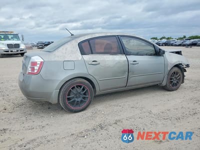 Trzecie zdjęcie samochodu z tyłu: 2008 NISSAN SENTRA 2.0 VIN:3N1AB61EX8L739552 - miniatura