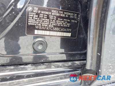 Zdjęcie 12 z 12 samochodu: 2011 BMW 535 I VIN:WBAFR7C58BC606399 - miniatura