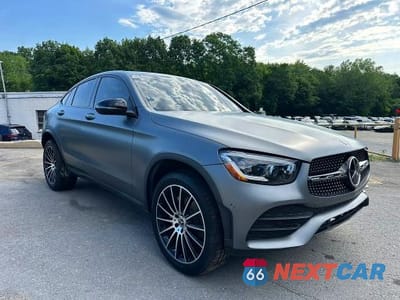 Czwarte zdjęcie samochodu z boku: 2021 MERCEDES-BENZ GLC COUPE 300 4MATIC VIN:W1N0J8EB2MF894388 - miniatura