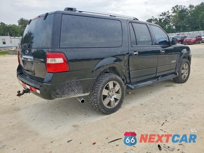 Trzecie zdjęcie samochodu z tyłu: 2007 FORD EXPEDITION EL LIMITED VIN:1FMFK19547LA00984 - miniatura