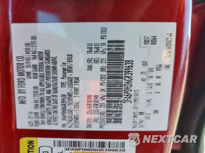 Zdjęcie 12 z 12 samochodu: 2016 FORD FUSION SE VIN:3FA6P0HD6GR399638 - miniatura