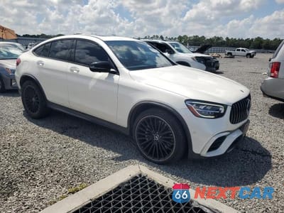 Czwarte zdjęcie samochodu z boku: 2021 MERCEDES-BENZ GLC COUPE 63 4MATIC AMG VIN:W1N0J8JB0MF895674 - miniatura