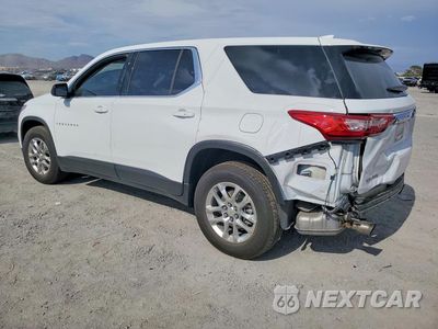 Drugie zdjęcie samochodu z przodu: 2020 CHEVROLET TRAVERSE LS VIN:1GNERFKW4LJ302624 - miniatura