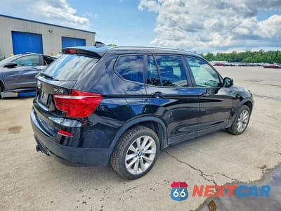 Trzecie zdjęcie samochodu z tyłu: 2014 BMW X3 XDRIVE28I VIN:5UXWX9C52E0D11407 - miniatura