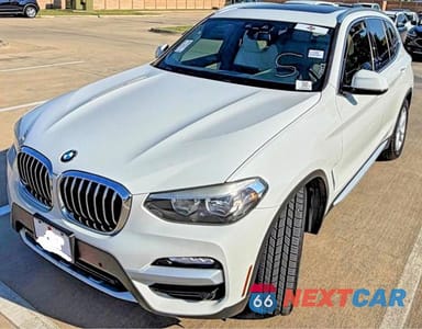 Drugie zdjęcie samochodu z przodu: 2019 BMW X3 SDRIVE30I VIN:5UXTR7C51KLF24957 - miniatura