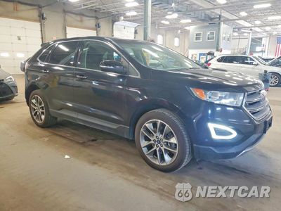 Czwarte zdjęcie samochodu z boku: 2018 FORD EDGE TITANIUM VIN:2FMPK4K97JBC50066 - miniatura