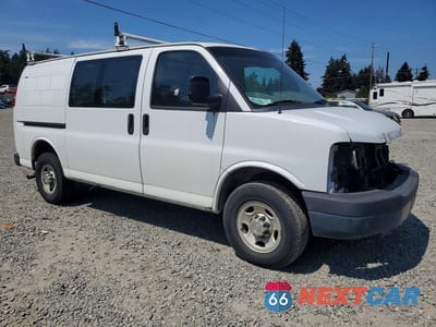 Czwarte zdjęcie samochodu z boku: 2013 CHEVROLET EXPRESS G2500 VIN:1GCWGFCA7D1105423 - miniatura