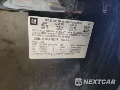 Zdjęcie 27 z 28 samochodu: 2016 CHEVROLET EQUINOX LT VIN:2GNALCEK8G6126817 - miniatura