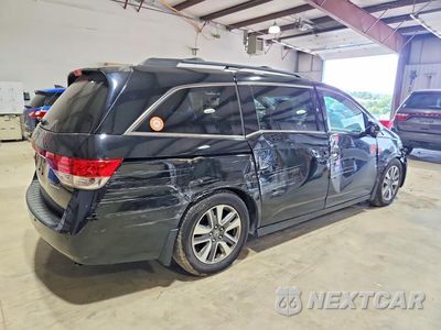 Trzecie zdjęcie samochodu z tyłu: 2014 HONDA ODYSSEY TOURING VIN:5FNRL5H94EB108614 - miniatura