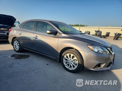 Czwarte zdjęcie samochodu z boku: 2019 NISSAN SENTRA S VIN:3N1AB7AP8KY277994 - miniatura