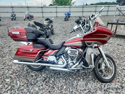 2016 HARLEY-DAVIDSON FLTRUSE CVO ROAD GLIDE 1HD1TAN15GB950130 - główne zdjęcie licytacji z USA - miniatura