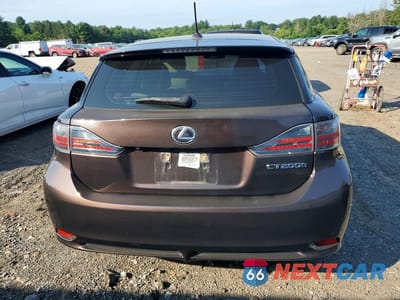 Zdjęcie 6 z 12 samochodu: 2012 LEXUS CT 200 VIN:JTHKD5BH2C2067557 - miniatura