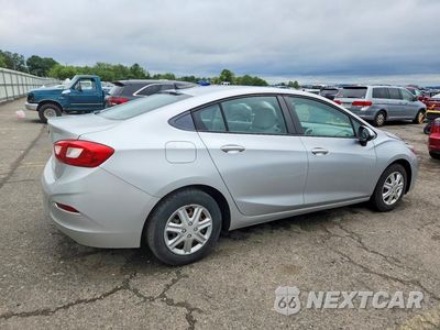 Trzecie zdjęcie samochodu z tyłu: 2017 CHEVROLET CRUZE LS VIN:1G1BC5SM9H7259756 - miniatura