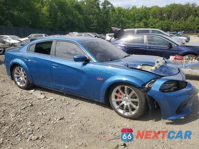 Czwarte zdjęcie samochodu z boku: 2020 DODGE CHARGER SCAT PACK VIN:2C3CDXGJ3LH247767 - miniatura