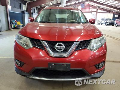 Piąte zdjęcie samochodu w środku: 2014 NISSAN ROGUE S VIN:5N1AT2MV7EC821000 - miniatura