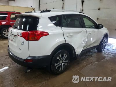 Trzecie zdjęcie samochodu z tyłu: 2013 TOYOTA RAV4 LE VIN:JTMZFREV9DD021782 - miniatura