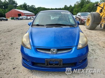 Piąte zdjęcie samochodu w środku: 2007 HONDA FIT S VIN:JHMGD38697S022699 - miniatura