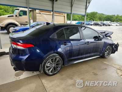 Trzecie zdjęcie samochodu z tyłu: 2025 TOYOTA COROLLA SE VIN:5YFS4MCE2SP250568 - miniatura