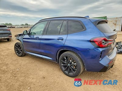 Drugie zdjęcie samochodu z przodu: 2023 BMW X3 XDRIVE30I VIN:5UX53DP06P9P76194 - miniatura