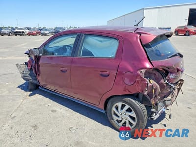 Drugie zdjęcie samochodu z przodu: 2017 MITSUBISHI MIRAGE SE VIN:ML32A4HJ5HH020822 - miniatura