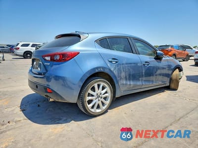 Trzecie zdjęcie samochodu z tyłu: 2016 MAZDA 3 GRAND TOURING VIN:JM1BM1N30G1277628 - miniatura