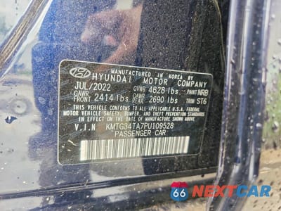 Zdjęcie 13 z 13 samochodu: 2023 GENESIS G70 2.0T VIN:KMTG34TA7PU109528 - miniatura