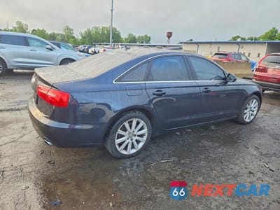 Trzecie zdjęcie samochodu z tyłu: 2013 AUDI A6 PREMIUM PLUS VIN:WAUGFAFC1DN021501 - miniatura