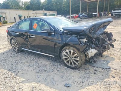 Czwarte zdjęcie samochodu z boku: 2016 HYUNDAI SONATA LIMITED VIN:5NPE34AF5GH342046 - miniatura