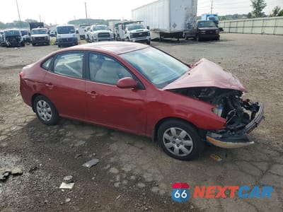 Czwarte zdjęcie samochodu z boku: 2009 HYUNDAI ELANTRA GLS VIN:KMHDU46D29U681643 - miniatura