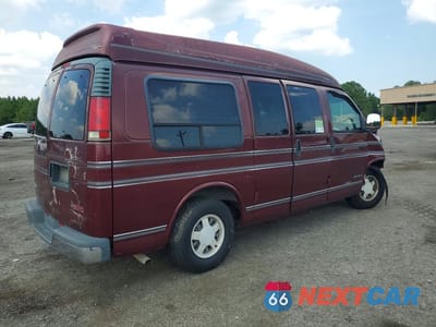 Trzecie zdjęcie samochodu z tyłu: 1999 GMC SAVANA RV G1500 VIN:1GDFG15R1X1070545 - miniatura