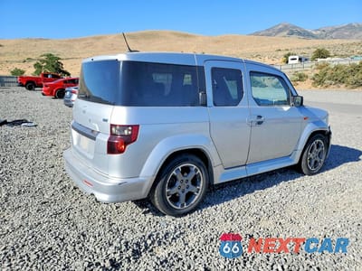 Trzecie zdjęcie samochodu z tyłu: 2009 HONDA ELEMENT SC VIN:5J6YH18929L001807 - miniatura