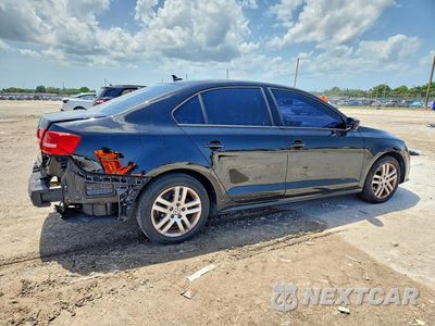Trzecie zdjęcie samochodu z tyłu: 2015 VOLKSWAGEN JETTA BASE VIN:3VW2K7AJ9FM210280 - miniatura