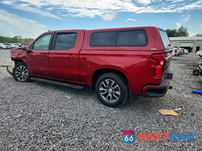 Drugie zdjęcie samochodu z przodu: 2023 CHEVROLET SILVERADO K1500 RST VIN:1GCUDEED4PZ333273 - miniatura