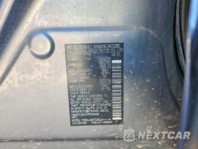 Zdjęcie 13 z 13 samochodu: 2017 NISSAN ROGUE SV VIN:KNMAT2MV1HP616466 - miniatura