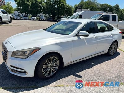 Drugie zdjęcie samochodu z przodu: 2018 GENESIS G80 3.8 VIN:KMHGN4JE4JU250106 - miniatura