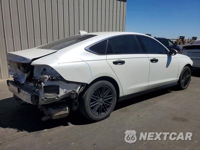 Trzecie zdjęcie samochodu z tyłu: 2024 HONDA ACCORD HYBRID EXL VIN:1HGCY2F69RA087256 - miniatura