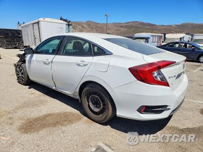 Drugie zdjęcie samochodu z przodu: 2019 HONDA CIVIC LX VIN:19XFC2F65KE203369 - miniatura