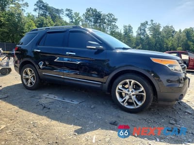 Czwarte zdjęcie samochodu z boku: 2015 FORD EXPLORER LIMITED VIN:1FM5K8F82FGA78111 - miniatura