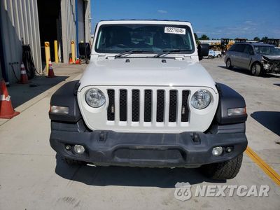 Piąte zdjęcie samochodu w środku: 2021 JEEP WRANGLER UNLIMITED SPORT VIN:1C4HJXKN4MW591356 - miniatura