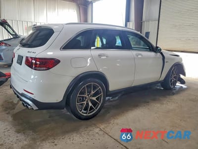 Trzecie zdjęcie samochodu z tyłu: 2022 MERCEDES-BENZ GLC 43 4MATIC AMG VIN:W1N0G6EB3NV398686 - miniatura