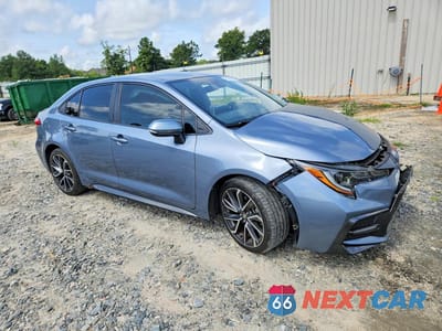 Czwarte zdjęcie samochodu z boku: 2021 TOYOTA COROLLA SE VIN:JTDS4MCE6MJ081002 - miniatura