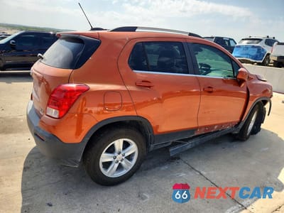 Trzecie zdjęcie samochodu z tyłu: 2015 CHEVROLET TRAX 1LT VIN:KL7CJLSB6FB219520 - miniatura