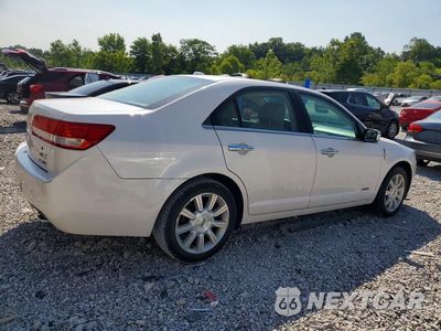 Trzecie zdjęcie samochodu z tyłu: 2012 LINCOLN MKZ HYBRID VIN:3LNDL2L35CR825963 - miniatura