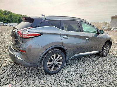 Trzecie zdjęcie samochodu z tyłu: 2017 NISSAN MURANO SV VIN:5N1AZ2MH8HN112643 - miniatura