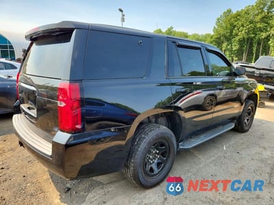 Trzecie zdjęcie samochodu z tyłu: 2018 CHEVROLET TAHOE POLICE VIN:1GNSKDEC7JR259604 - miniatura
