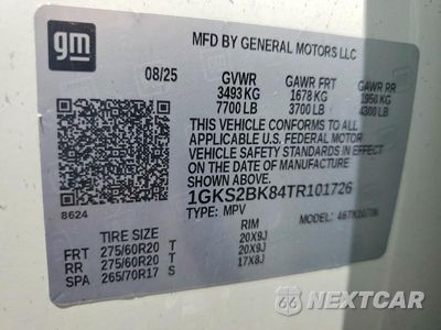 Zdjęcie 13 z 13 samochodu: 2026 GMC YUKON ELEVATION VIN:1GKS2BK84TR101726 - miniatura