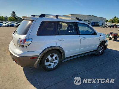 Trzecie zdjęcie samochodu z tyłu: 2003 MITSUBISHI OUTLANDER XLS VIN:JA4LX41G13U067239 - miniatura