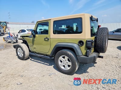 Drugie zdjęcie samochodu z przodu: 2013 JEEP WRANGLER SPORT VIN:1C4AJWAG6DL599149 - miniatura