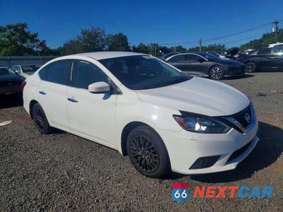 Czwarte zdjęcie samochodu z boku: 2019 NISSAN SENTRA S VIN:3N1AB7AP3KY219212 - miniatura
